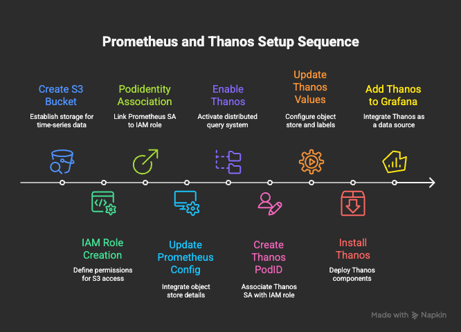 Prometheus-thanos architecture